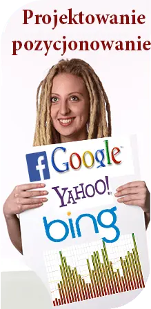 Projektowanie i pozycjonowanie w wyszukiwarkach google yahoo bing